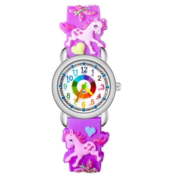 Montre pédagogique zap licorne hot sale