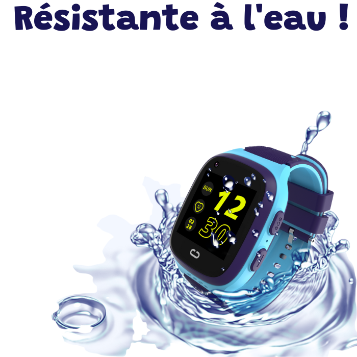 Montre Enfant Intelligente 4G GPS Appel Vid o Bouton SOS Waterproof