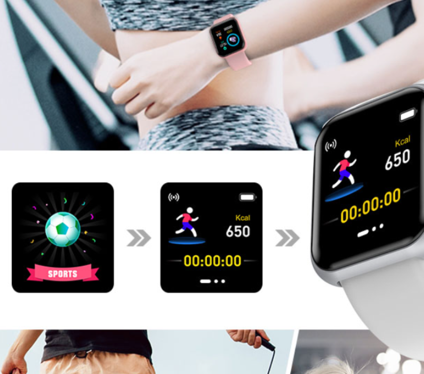 FITKID WATCH : Sport, Notifications appels & Messages Audios, musique, Waterproof et plus...