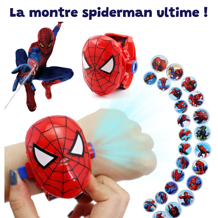 Montre Spiderman Chrono Kids