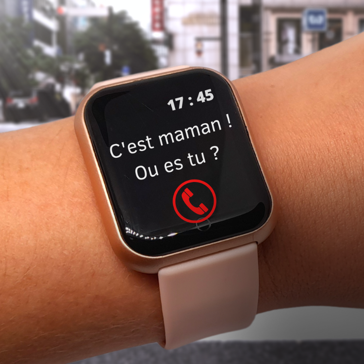 FITKID WATCH : Sport, Notifications appels & Messages Audios, musique, Waterproof et plus...